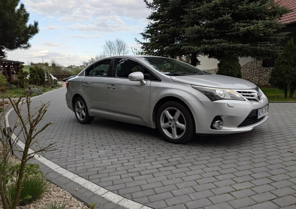 Toyota Avensis cena 35900 przebieg: 169000, rok produkcji 2013 z Miasteczko Śląskie małe 106